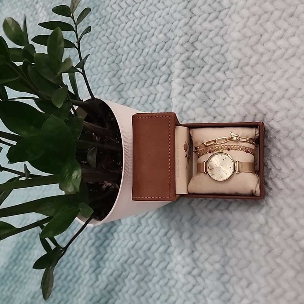 Luck Brand Watch & Bracelet Set